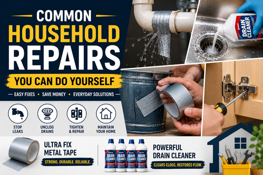 Common Household Repairs You Can Do Yourself (And Save Money) banner image