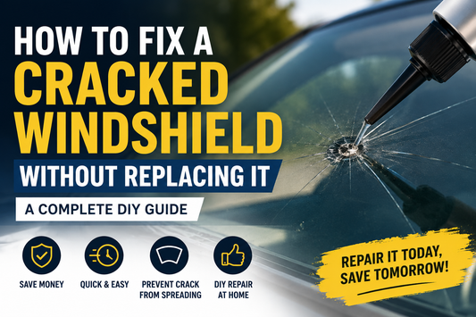 How to Fix a Cracked Windshield Without Replacing It A Complete DIY Guide