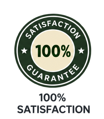 100% satisfaction