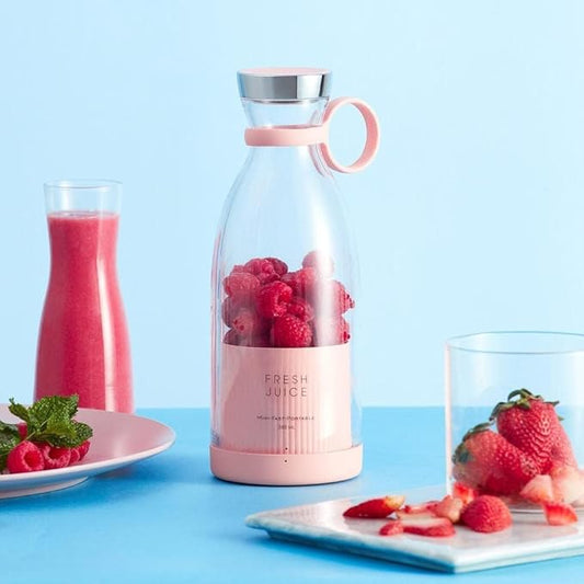 Mini Juicer Blender – Portable USB Rechargeable Smoothie Maker - Aarniva