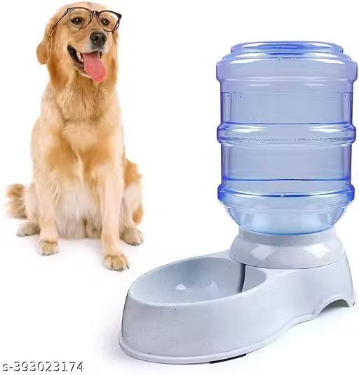 Automatic Pet Water Dispenser – 3.6L Large Capacity Gravity Water Feeder (White)