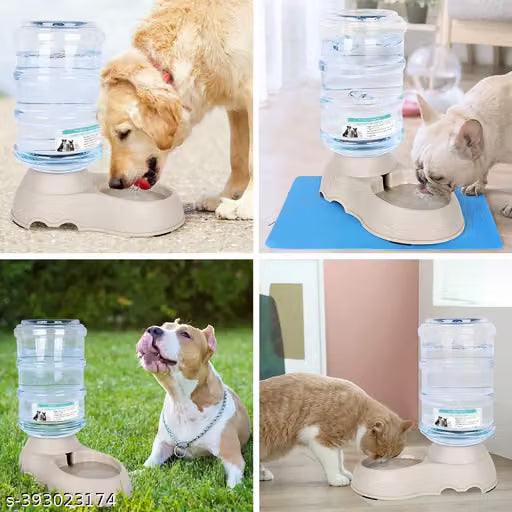 Automatic Pet Water Dispenser – 3.6L Large Capacity Gravity Water Feeder (White)