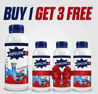Powerful Drain Cleaner- Pack of 4 (400ML)