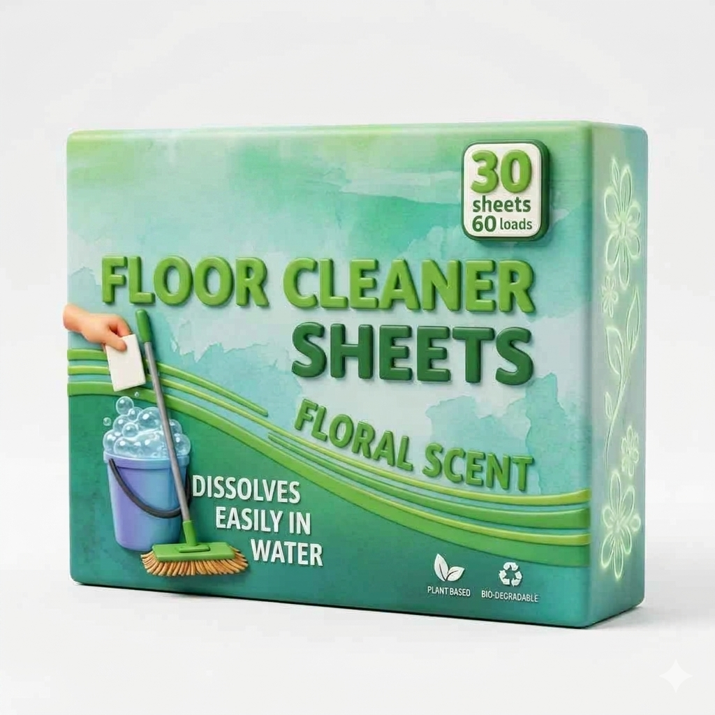 Floor Detergent Sheets (30 Sheets)