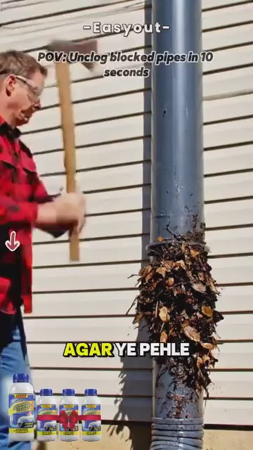 kitchen drain pipe cleaner intro video