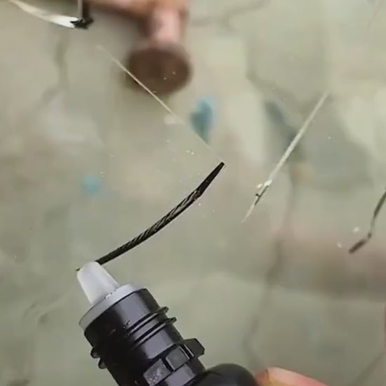 glass repair kit video
