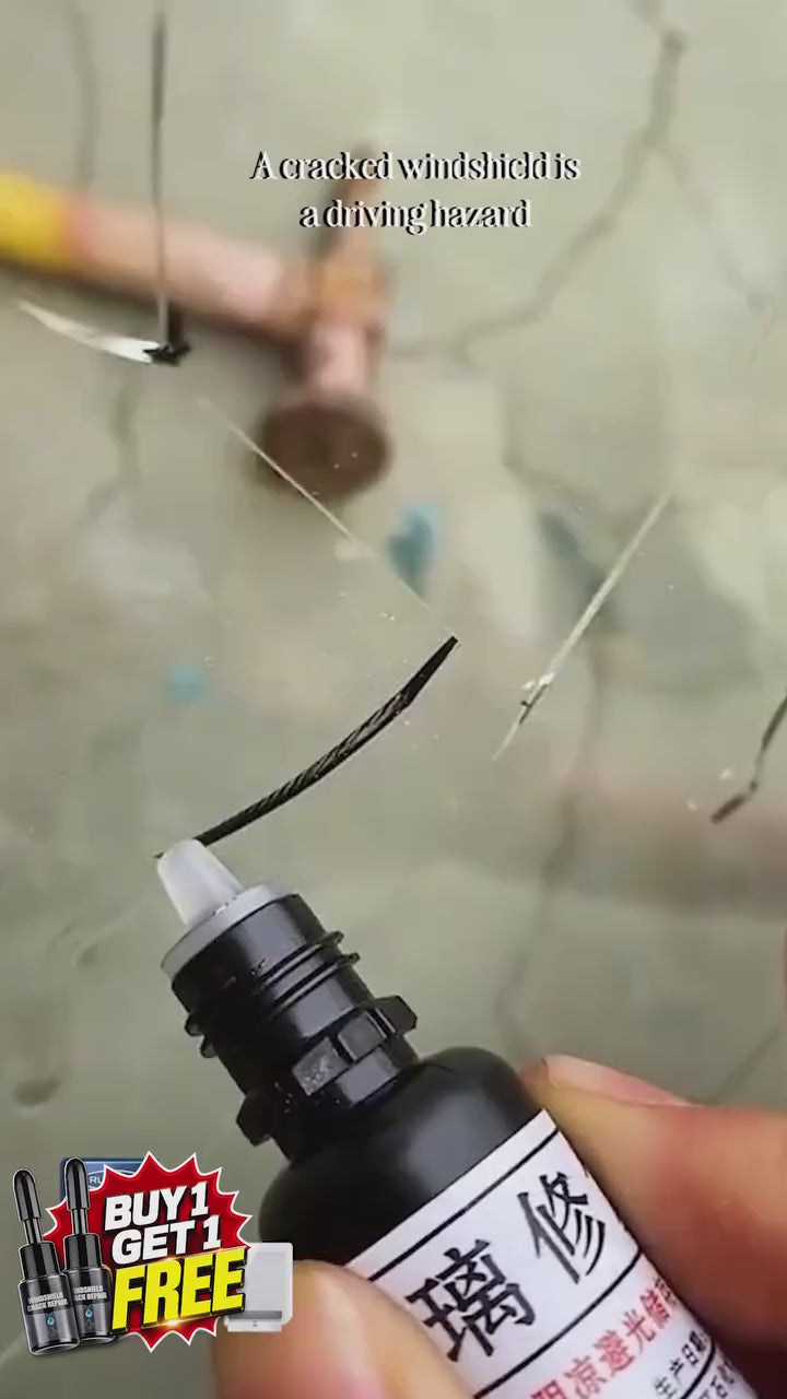 glass repair kit video