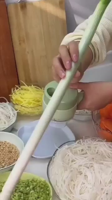 4-in-1 Electric Vegetable Cutter, Slicer, Grater, Chopper